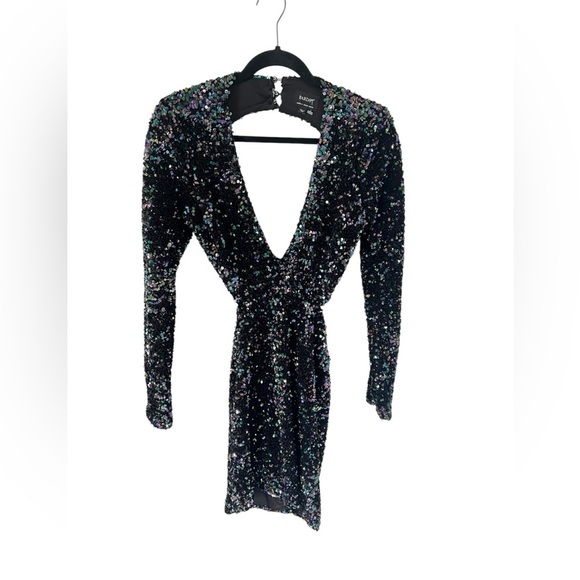 Bardot Jenny Mini Party Dress in Elctrc Sqn - Picture 9 of 14